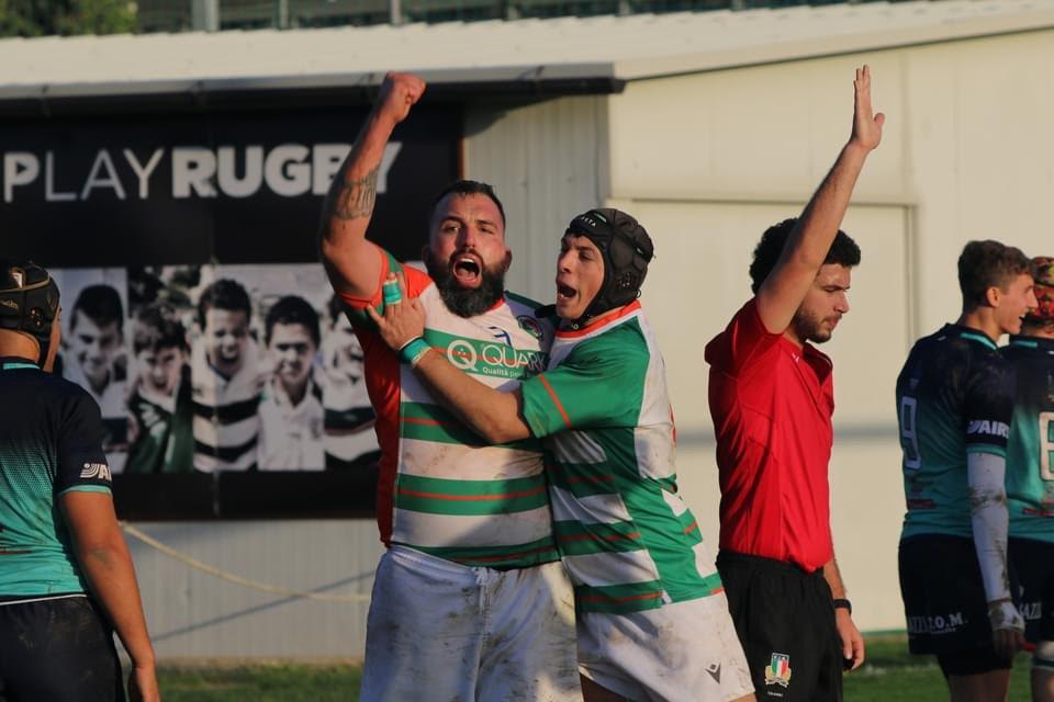 Il Rugby Jesi ’70 ha ritrovato Matteo Albani. Una storia di cuore, fra rientro e matrimonio