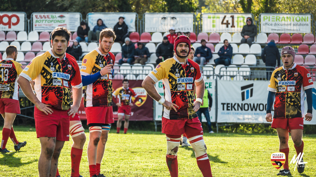 Cuore e grinta non bastano alla Fiorini Pesaro Rugby contro la Lazio