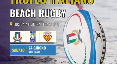 Pesaro ospita una tappa del “Trofeo Italiano di beach rugby”