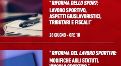 Due FIR TALKS sulla riforma dello sport