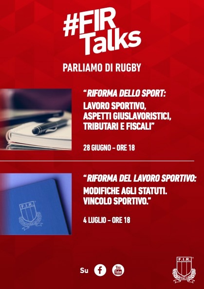 Due FIR TALKS sulla riforma dello sport