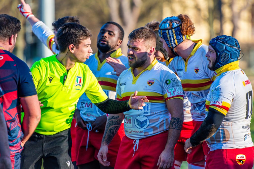 Inizia con una sconfitta il girone di ritorno della Fiorini Pesaro Rugby