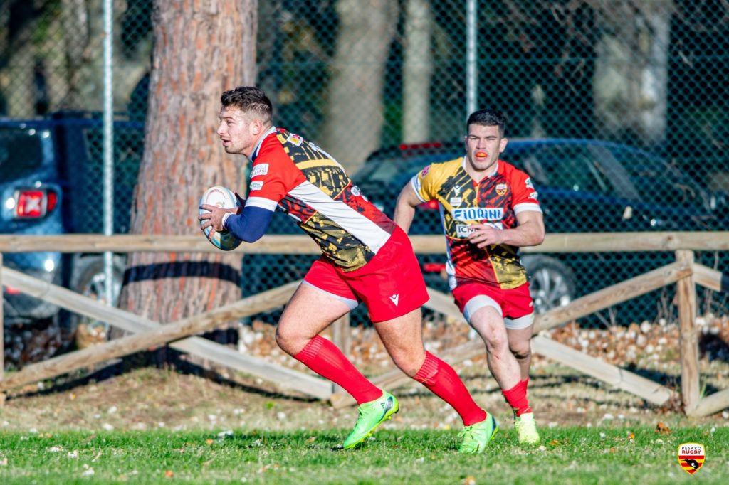 La Fiorini Pesaro Rugby festeggia la prima vittoria in trasferta