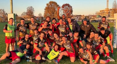 La Fiorini Pesaro Rugby festeggia la vittoria con Patavium e guarda avanti