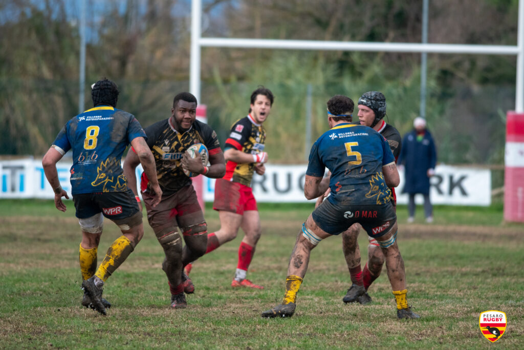 La Fiorini Pesaro Rugby incassa la vittoria con Villorba e avanza in classifica