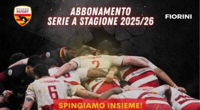Inizia la stagione 2025/2026 della Fiorini Pesaro Rugby