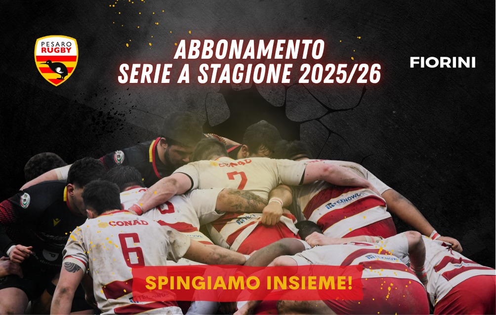 Inizia la stagione 2025/2026 della Fiorini Pesaro Rugby