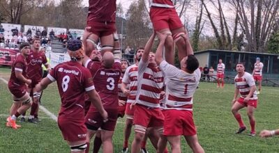 La Fiorini Pesaro Rugby si impone su Feltre e raggiunge il primo posto in classifica