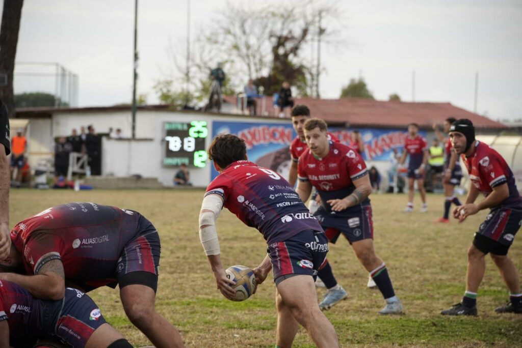L’Unione Rugby cede a Roma: la rimonta non basta, il Rugby Roma vince 22-12