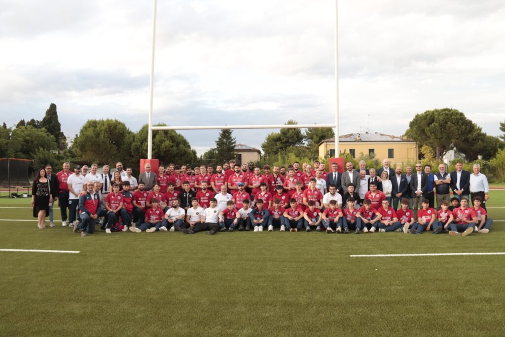 Fano Rugby in festa per la bella stagione e per Thomas Bussaglia