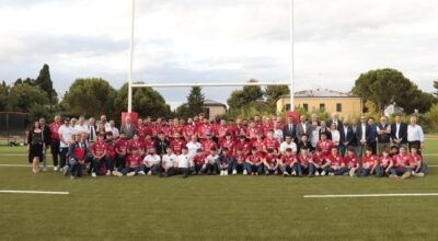 Fano Rugby in festa per la bella stagione e per Thomas Bussaglia