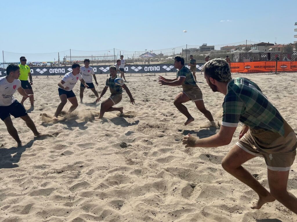 Il Trofeo Italiano Beach Rugby fa tappa a Senigallia