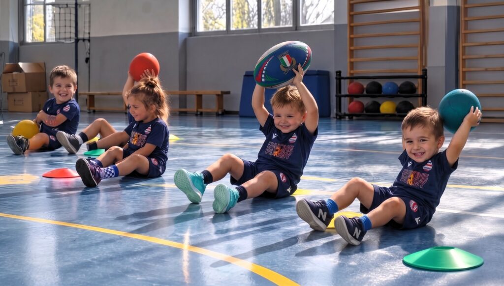 Unione Rugby Kids: al via il progetto sportivo per bambini dai 2 ai 5 anni