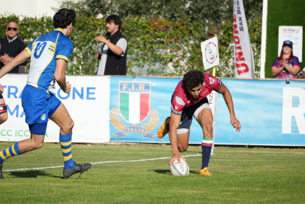 L’Unione Rugby San Benedetto travolge la US Roma Rugby
